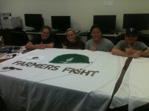 Farmers Fight Social Media Sign